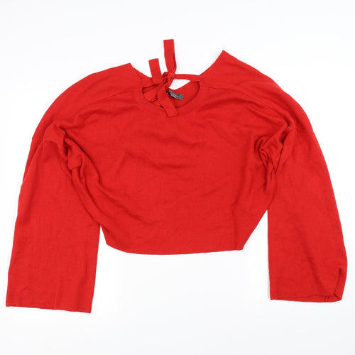 Primark Womens Red   Pullover Jumper Size XL