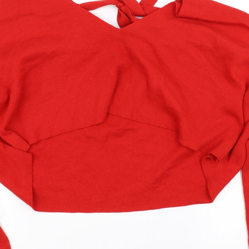 Primark Womens Red   Pullover Jumper Size XL