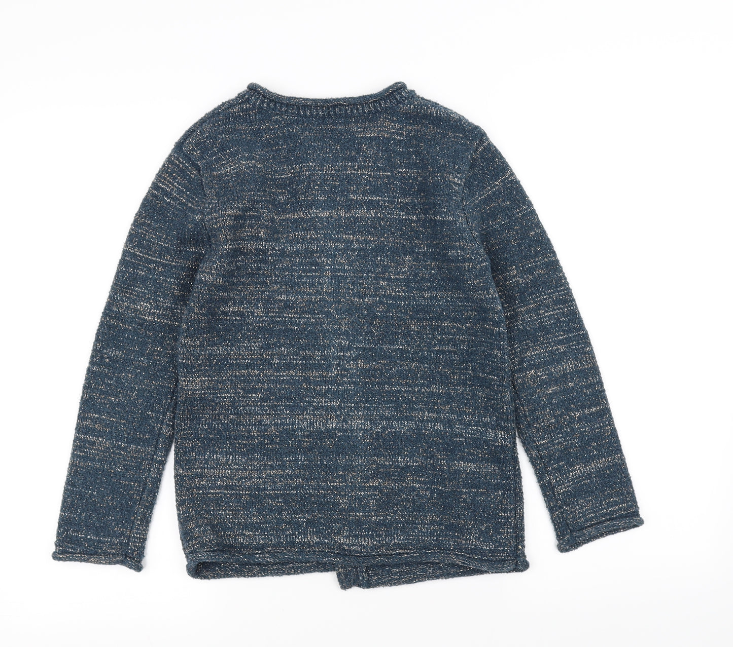 Nutmeg Girls Green   Cardigan Jumper Size 9-10 Years