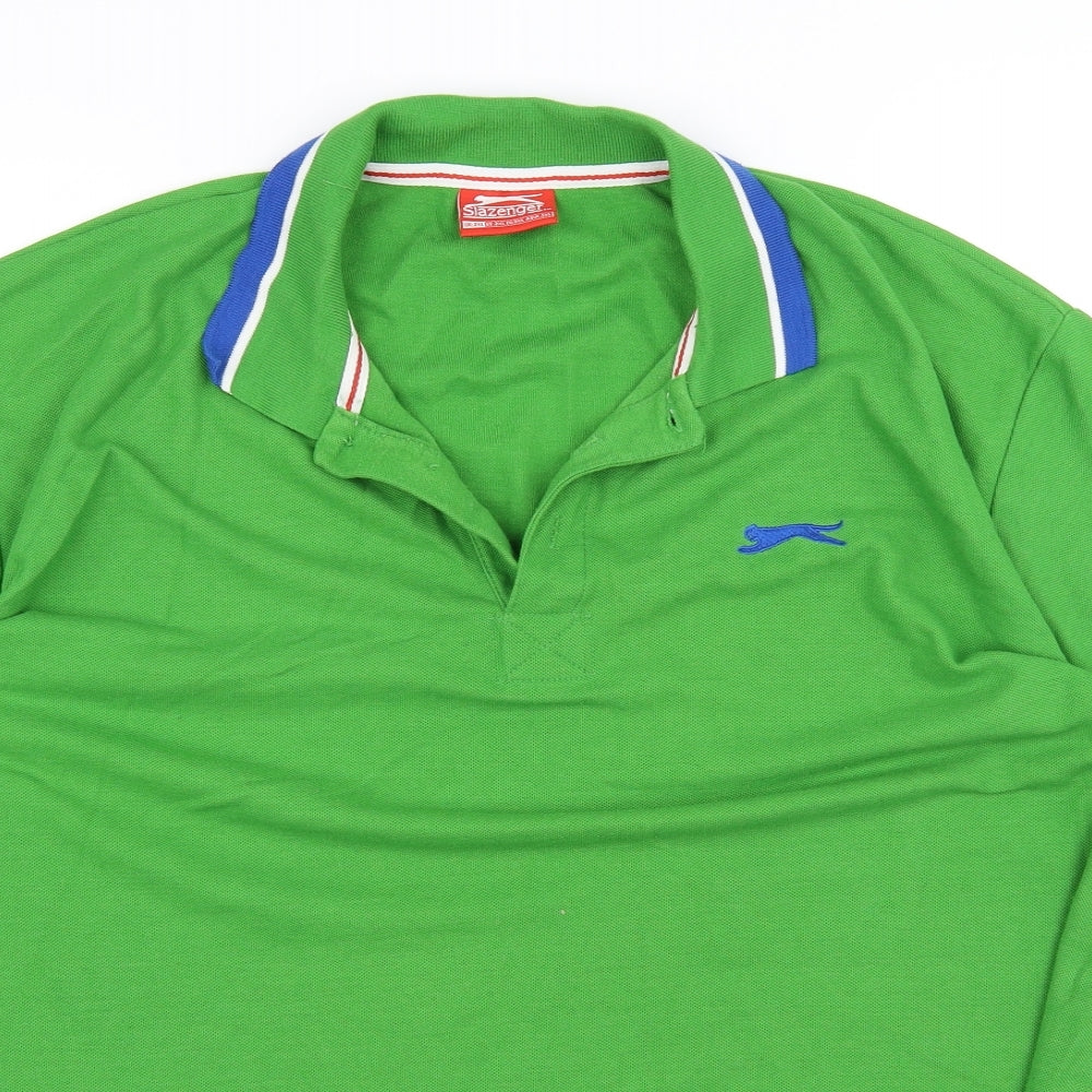 slagenger Mens Black    Polo Size 2XL