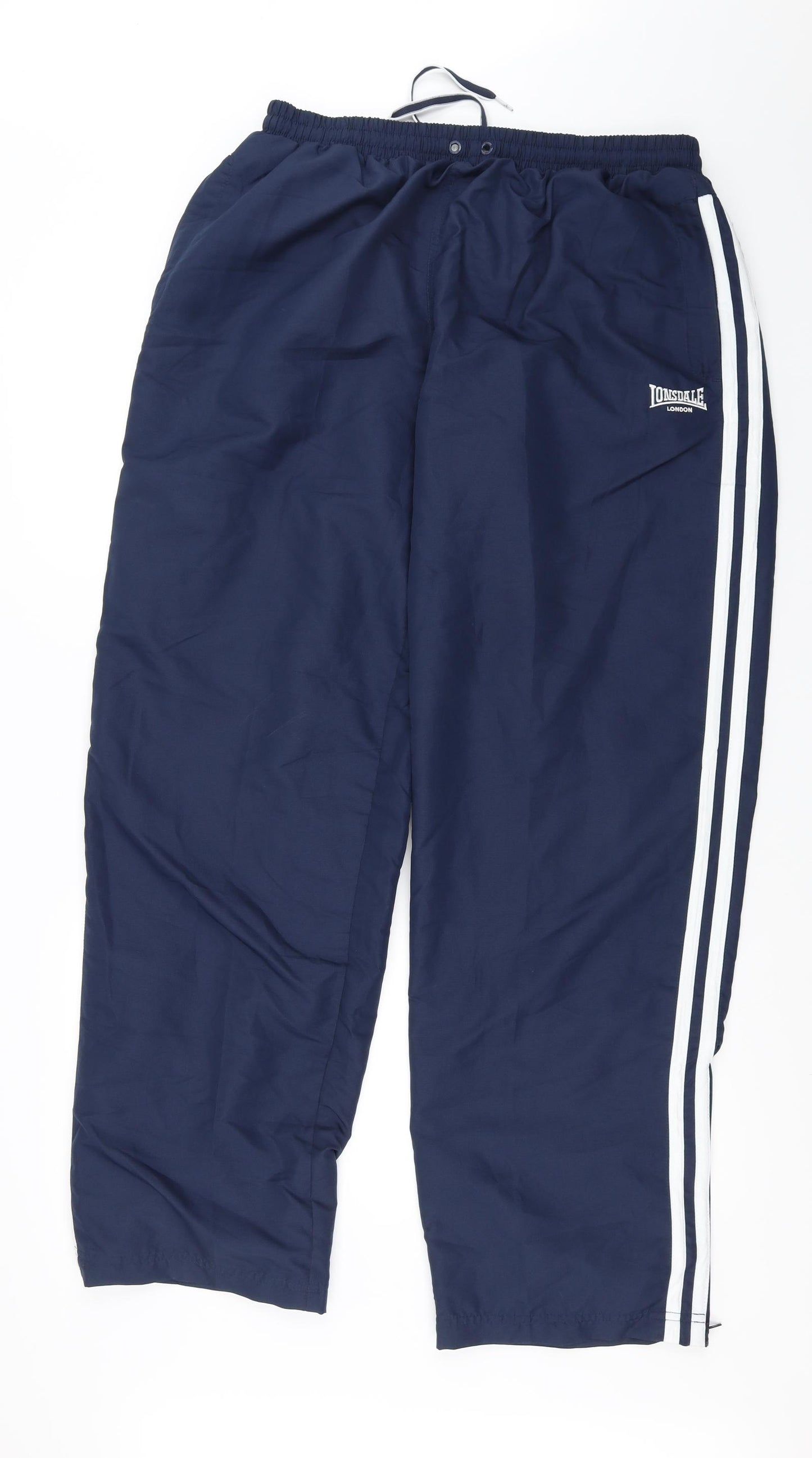 Lonsdale Mens Blue   Sweatpants Trousers Size XL L30 in