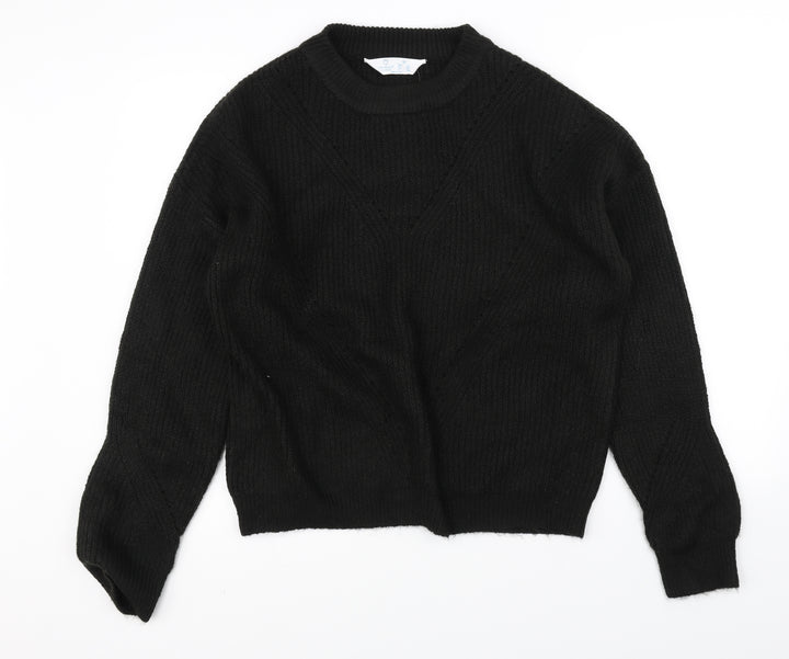Primark Womens Black Pullover Jumper Size 12