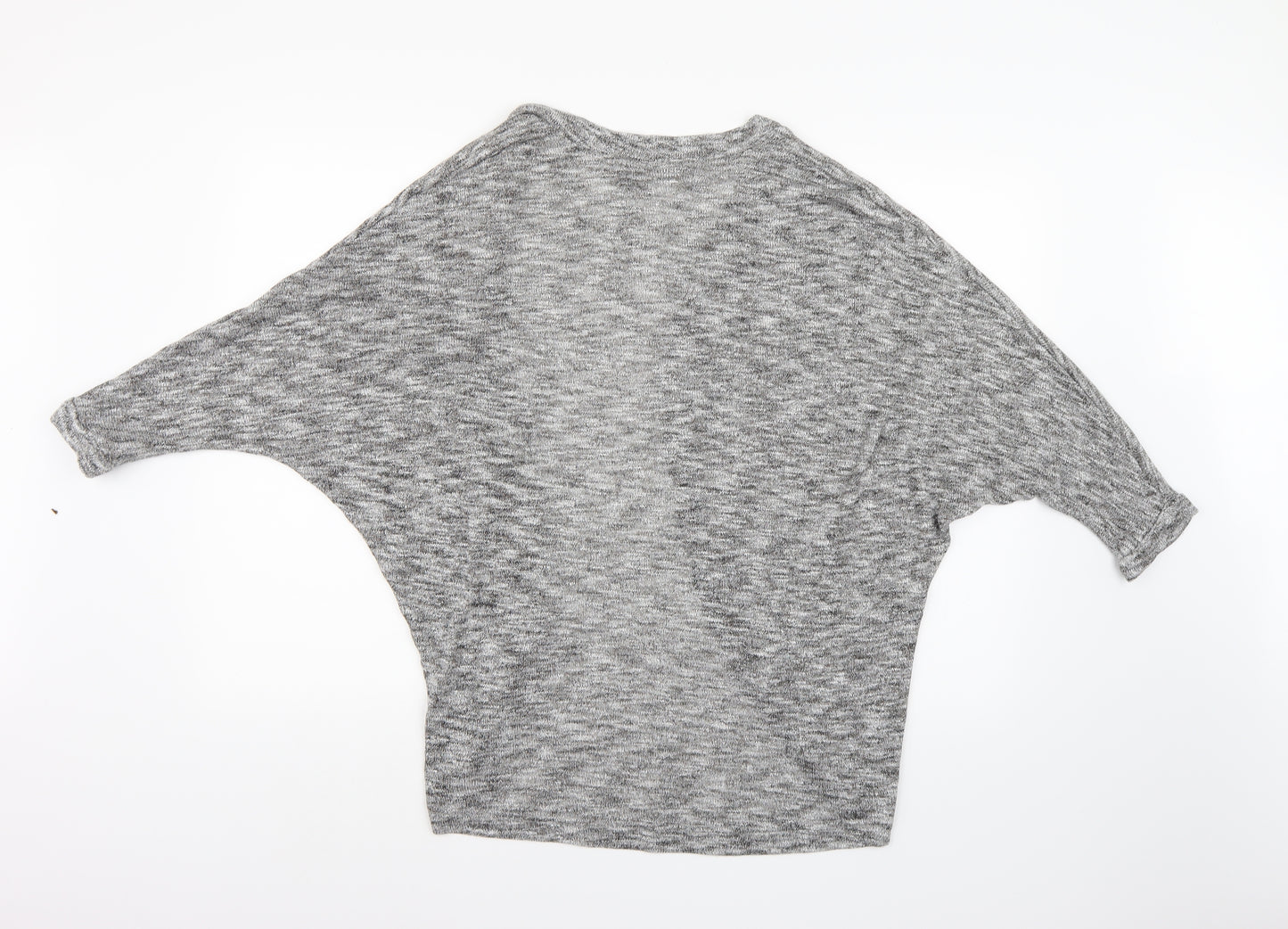 Roman Womens Silver  Knit Cardigan Jumper Size 14