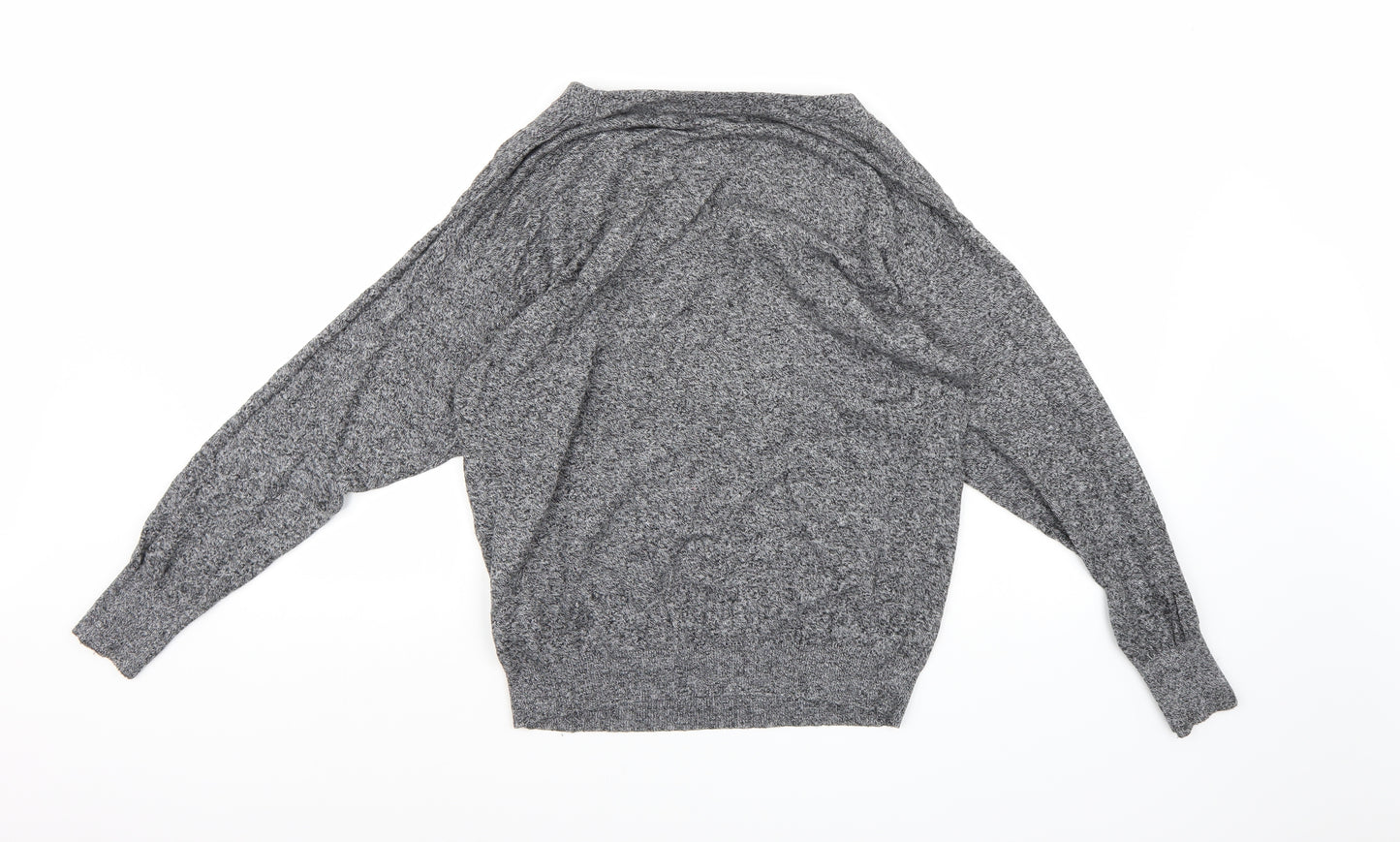 Marks and Spencer Womens Grey  Knit Pullover Jumper Size 8