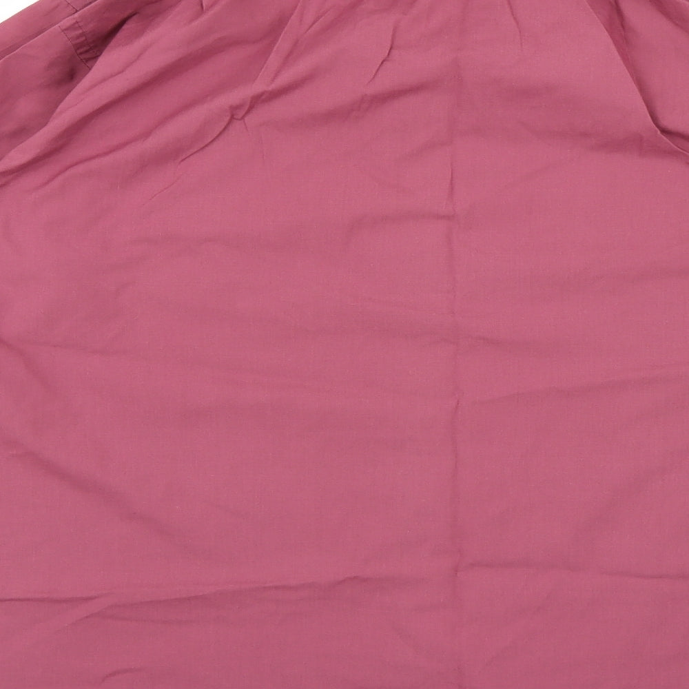 Greenwoods Mens Purple    Dress Shirt Size 16.5