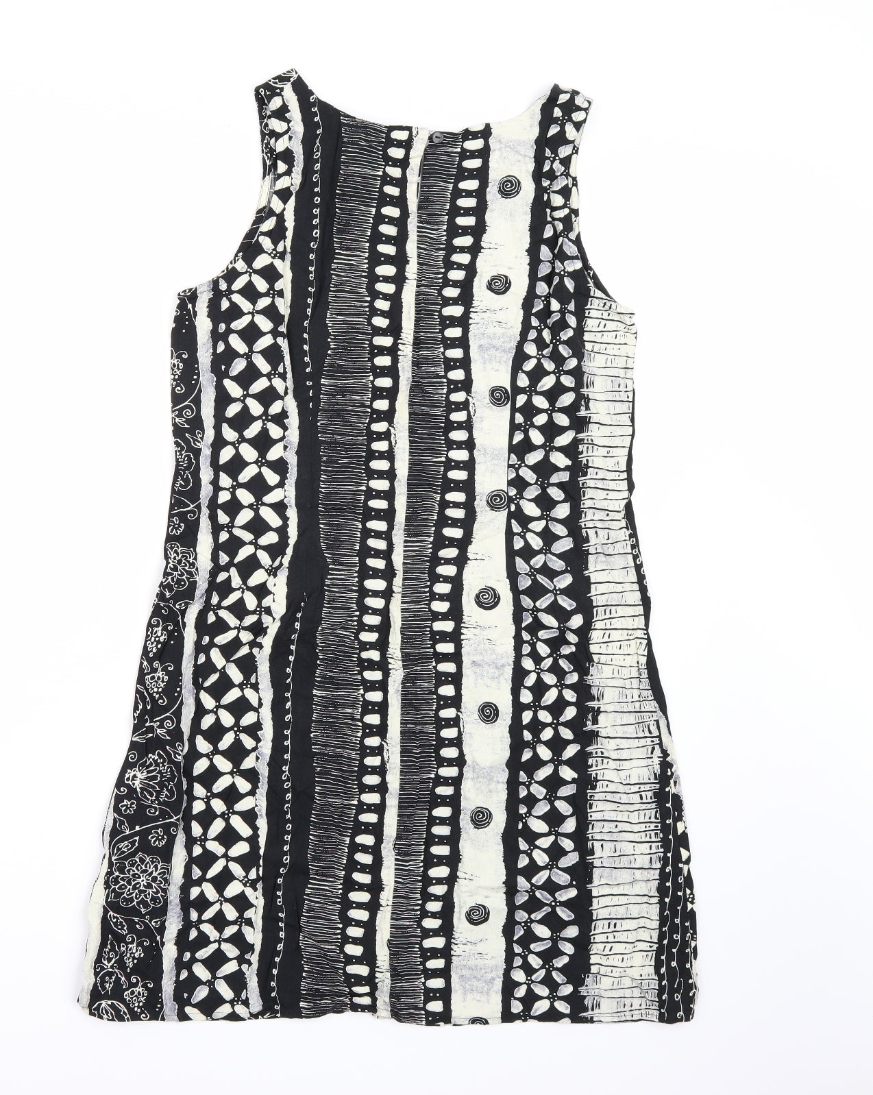CANDA Womens Multicoloured Geometric  A-Line  Size 14