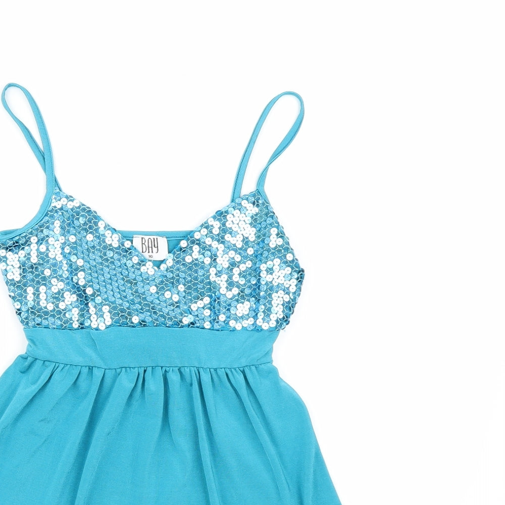 Bay Womens Blue   Camisole Tank Size 10