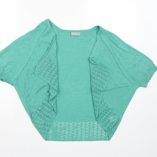 Marks and Spencer Womens Green   Shrug Jumper Size L