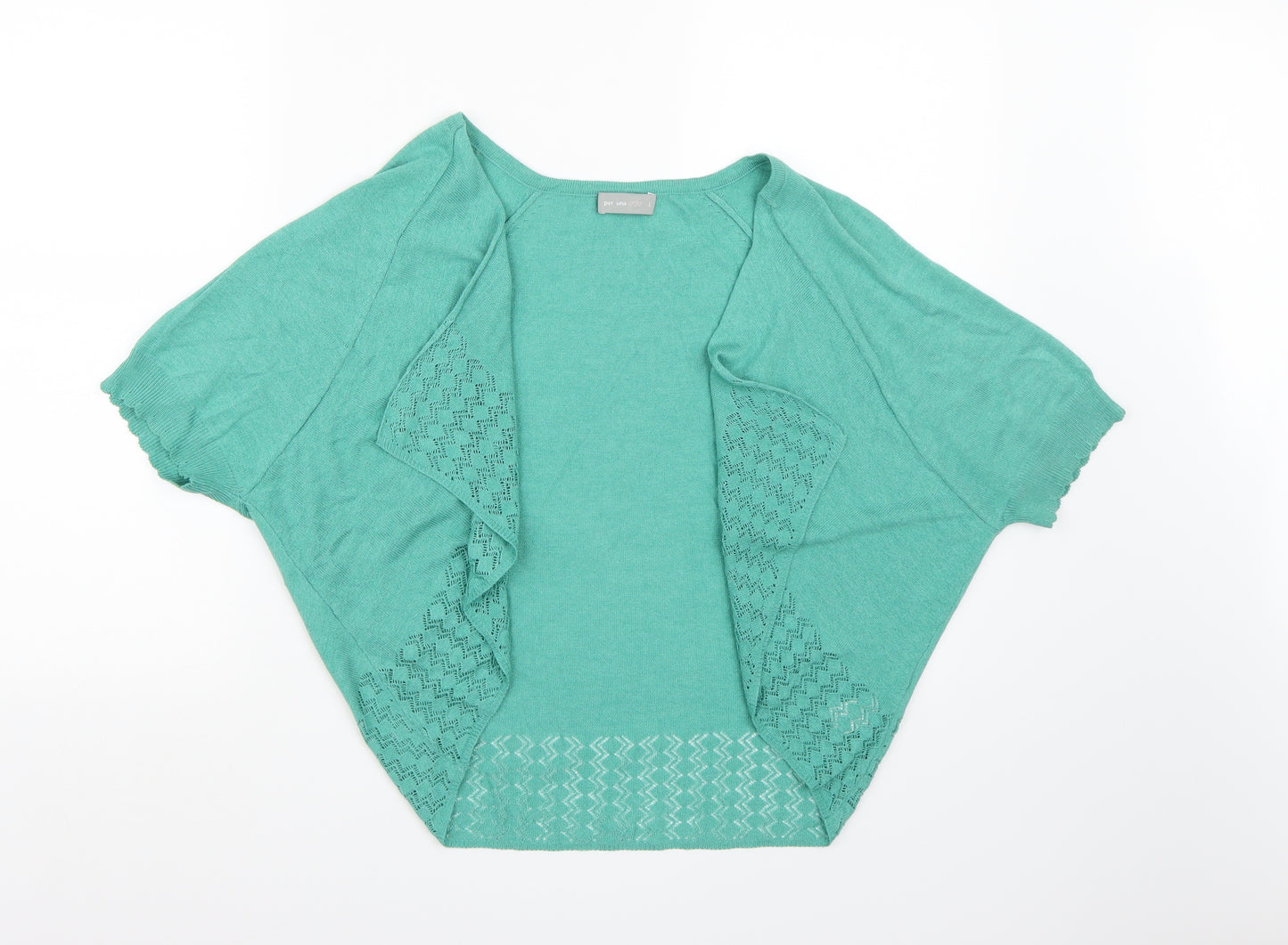 Marks and Spencer Womens Green   Shrug Jumper Size L