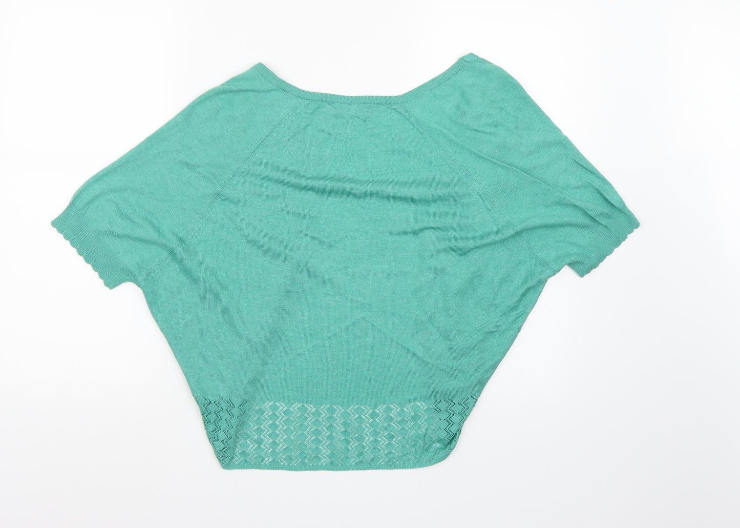 Marks and Spencer Womens Green   Shrug Jumper Size L