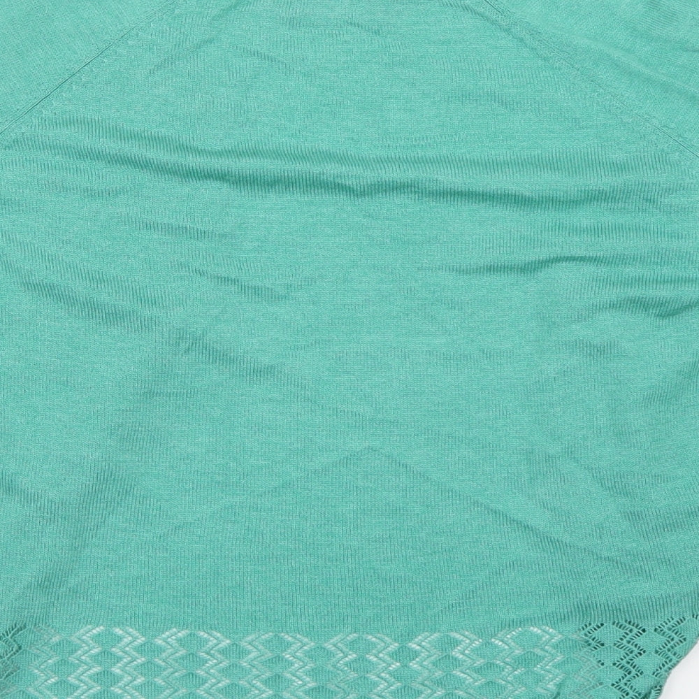 Marks and Spencer Womens Green   Shrug Jumper Size L
