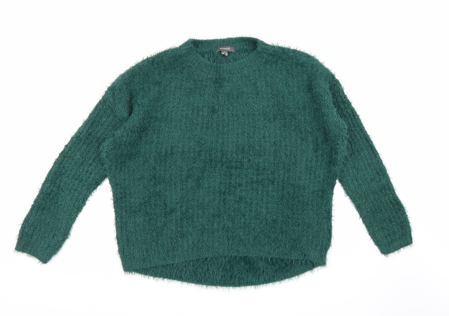 Primark Womens Green  Knit Pullover Jumper Size 12