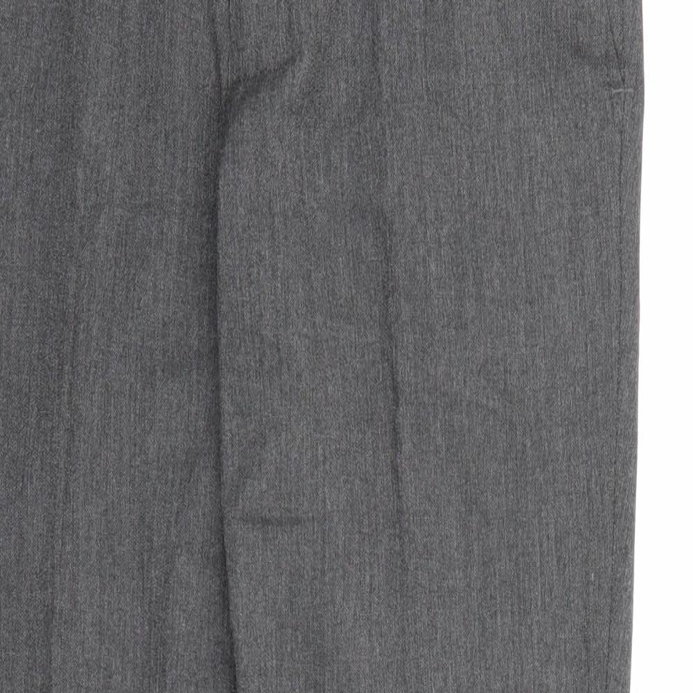 NEXT Mens Grey  Rayon Dress Pants Trousers  L29 in
