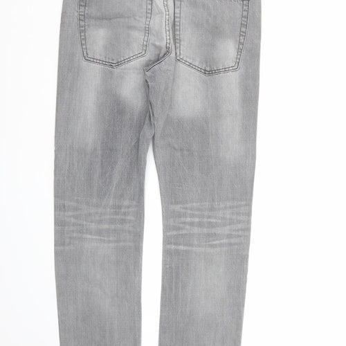 Gap Mens Grey  Denim Straight Jeans  L30 in