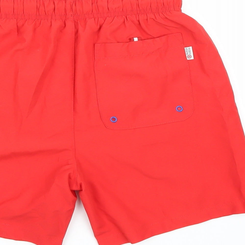 Franklin Marshall Boys Red   Sweat Shorts Size 12-13 Years - Swim shorts