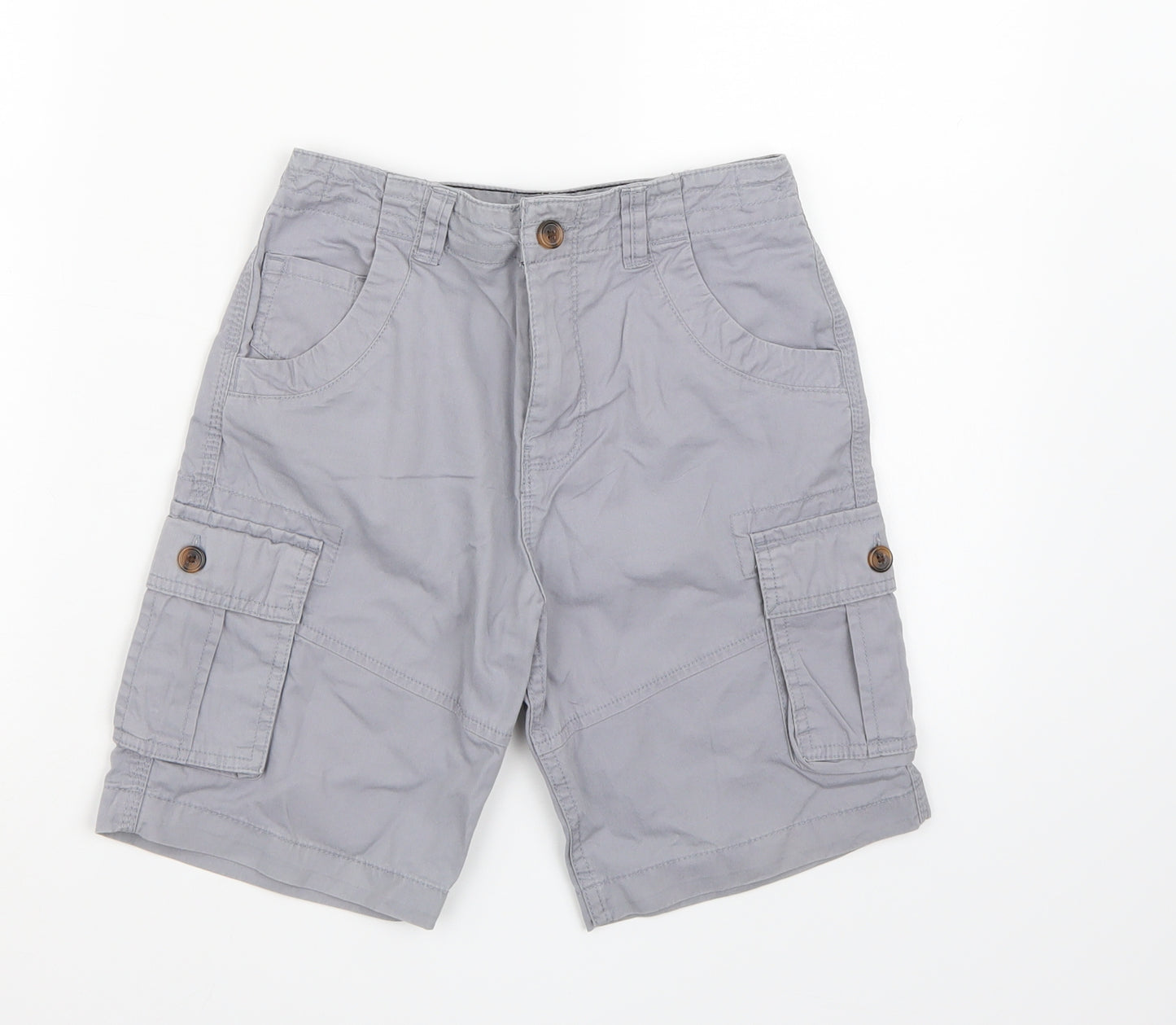 George Boys Grey   Chino Shorts Size 9-10 Years