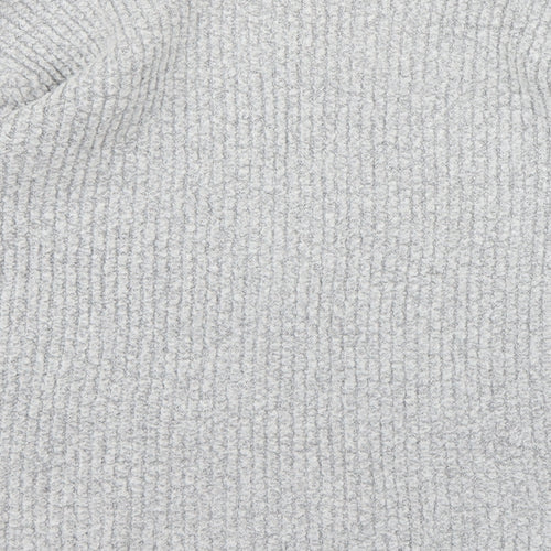 New Look Girls Grey  Knit Pullover Jumper Size 14-15 Years