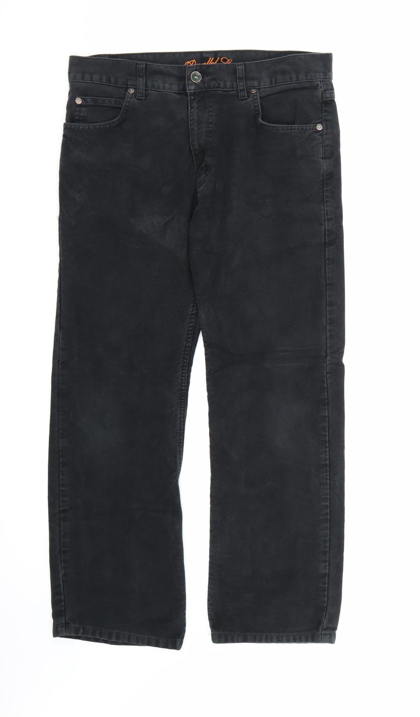 Preworn Mens Black   Trousers   L28 in