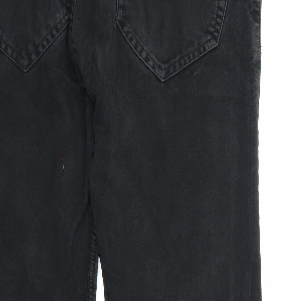 Preworn Mens Black   Trousers   L28 in