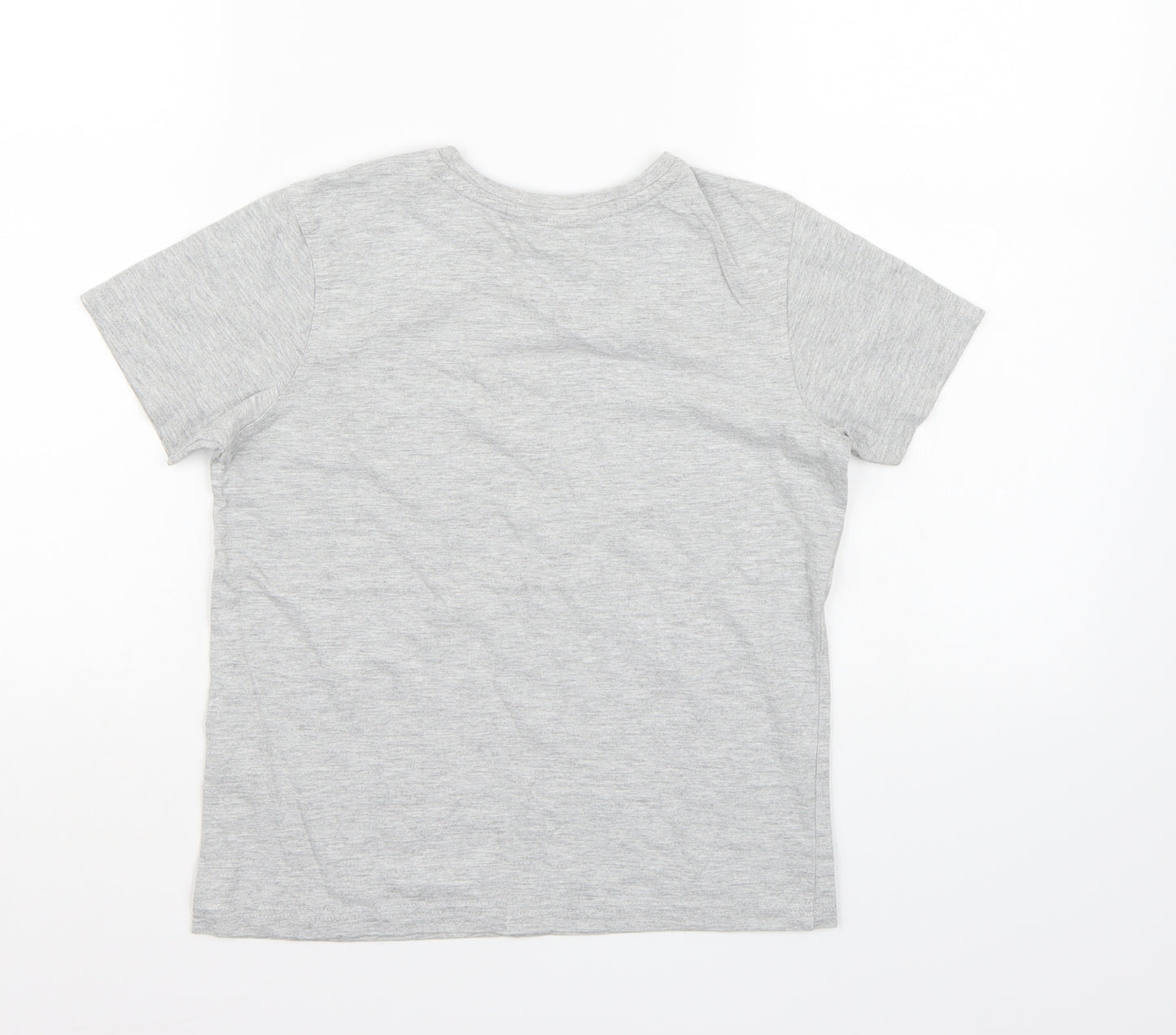 George Boys Grey   Basic T-Shirt Size 9-10 Years