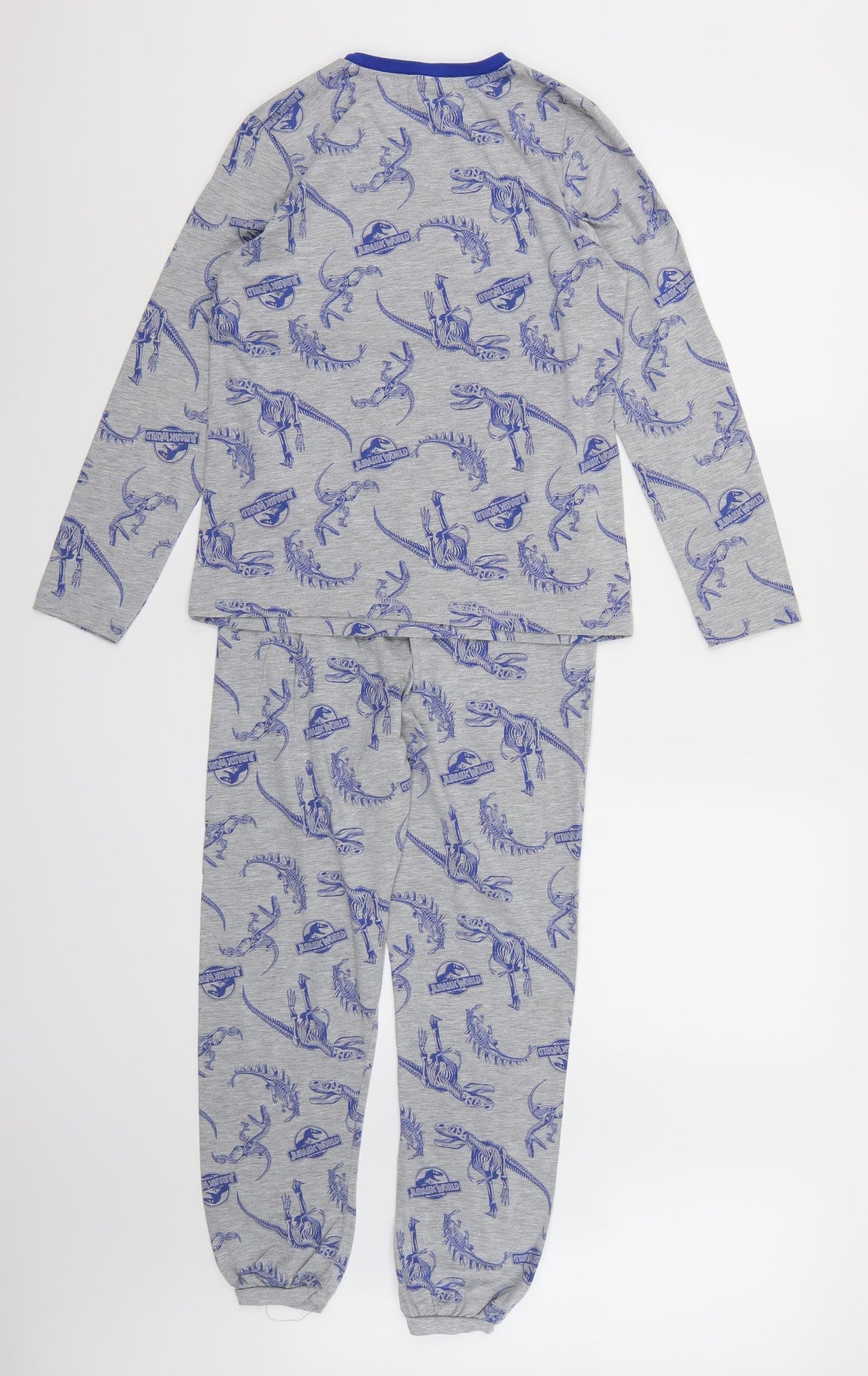 George Boys Grey    Pyjama Set Size 9-10 Years  - Jurassic World