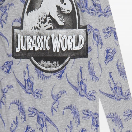 George Boys Grey    Pyjama Set Size 9-10 Years  - Jurassic World