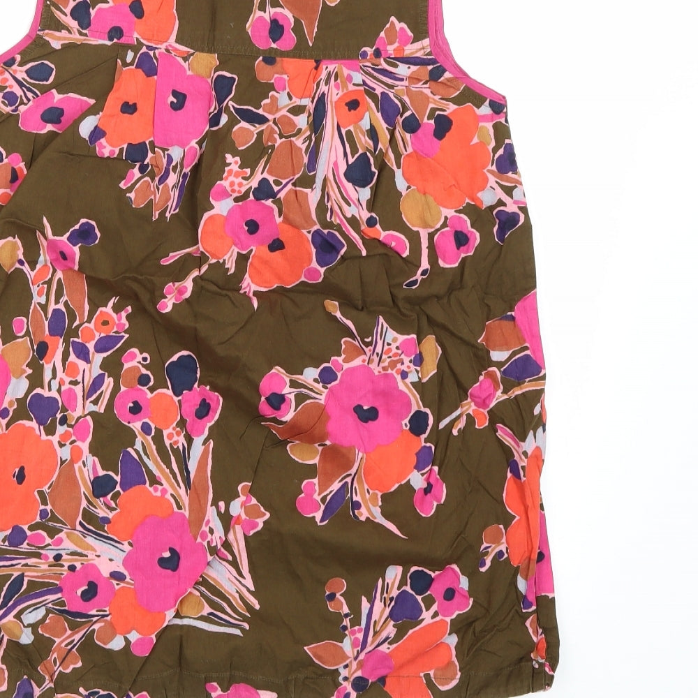 NEXT Womens Brown Floral  Camisole Tank Size 8