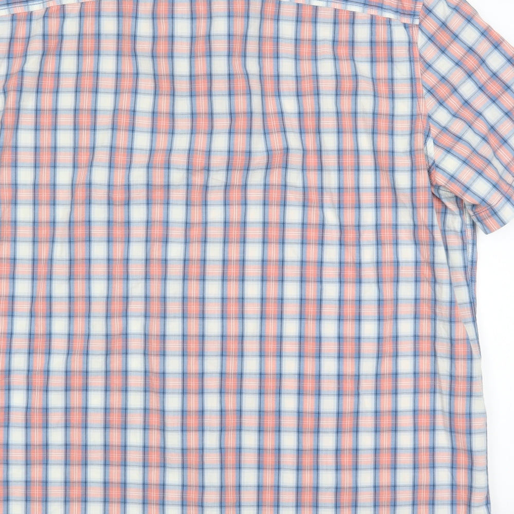 F&F Mens Red Plaid   Button-Up Size 2XL