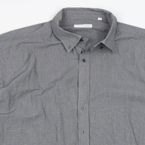 BHS Womens Black   Basic Button-Up Size 18