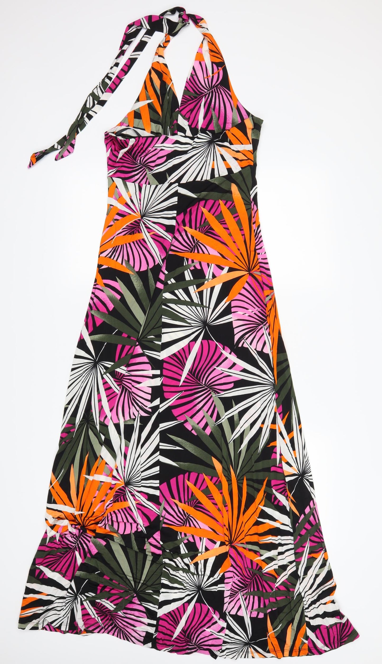 star  Womens Black Floral  Maxi  Size 12