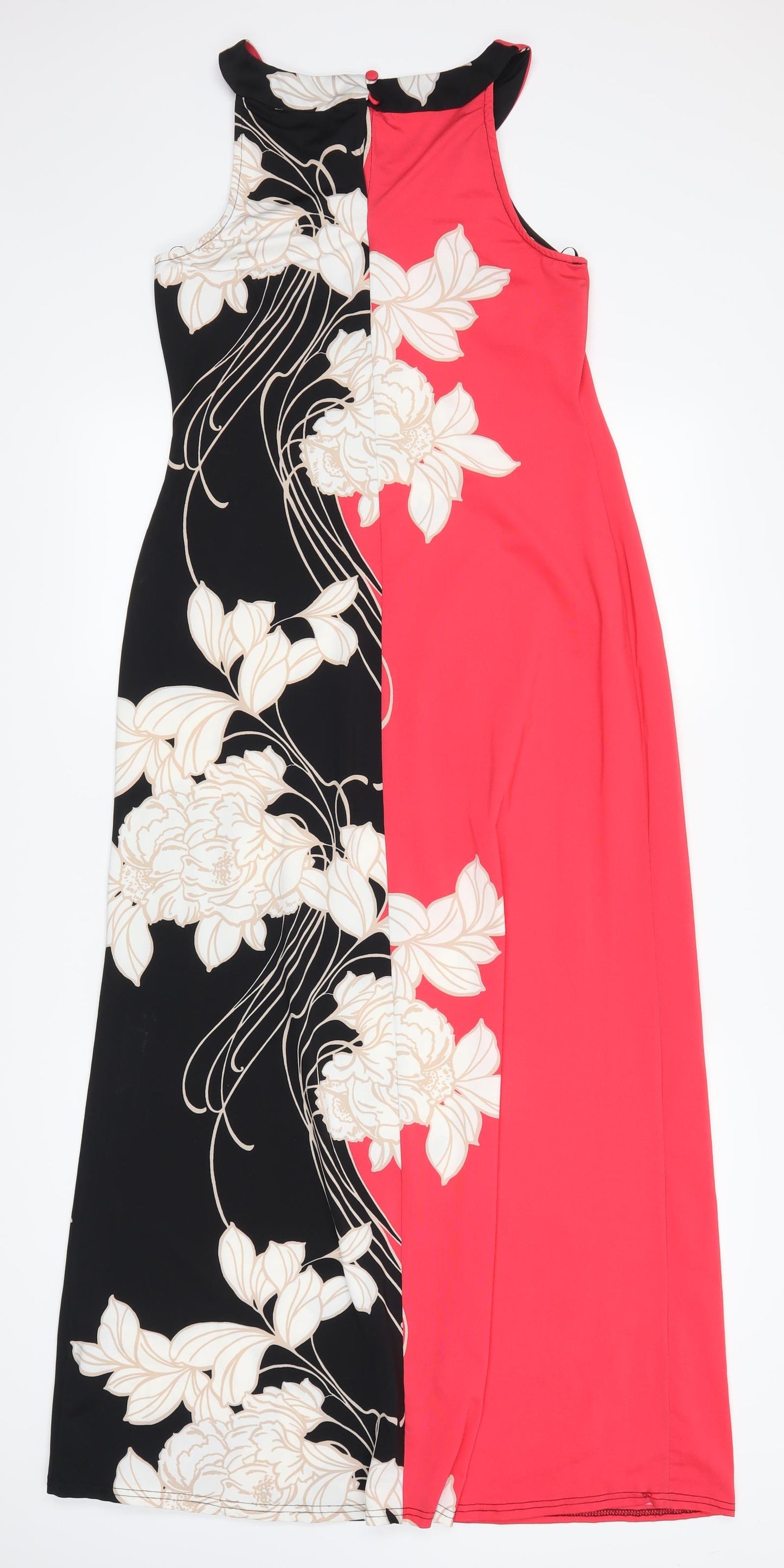 Debenhams Womens Red Floral  Maxi  Size 14