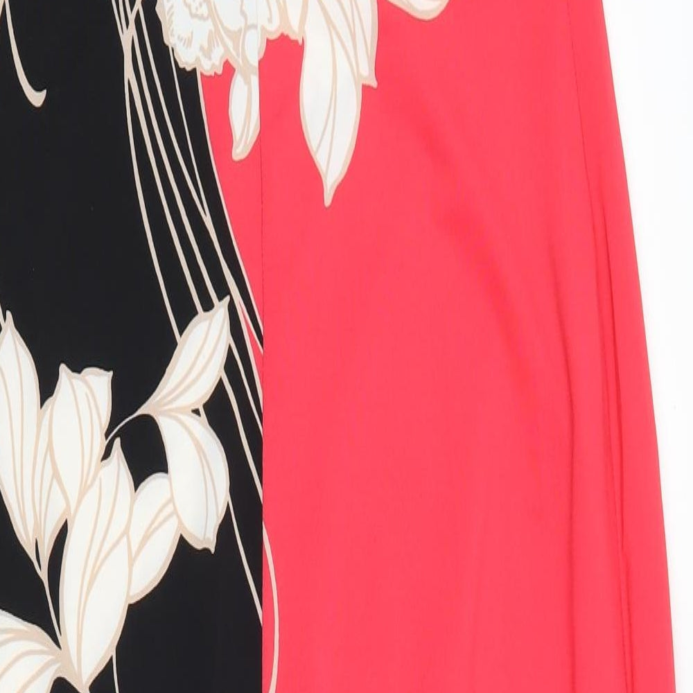 Debenhams Womens Red Floral  Maxi  Size 14