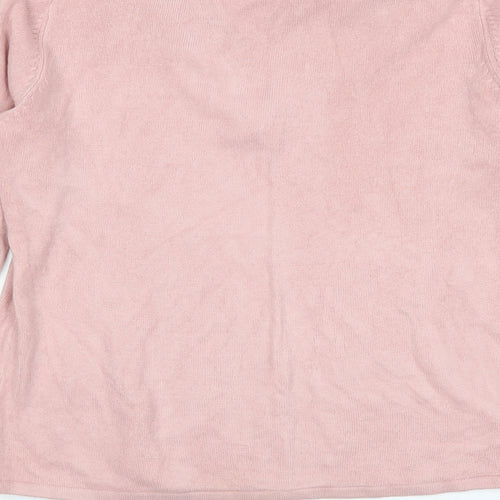 Ellie Louise Womens Pink   Pullover Jumper Size L