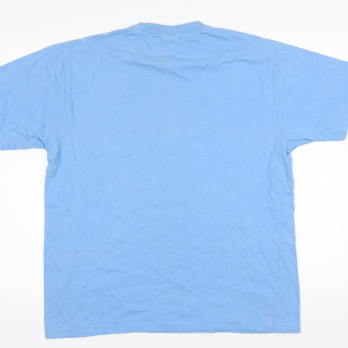 Umbro Mens Blue    T-Shirt Size L
