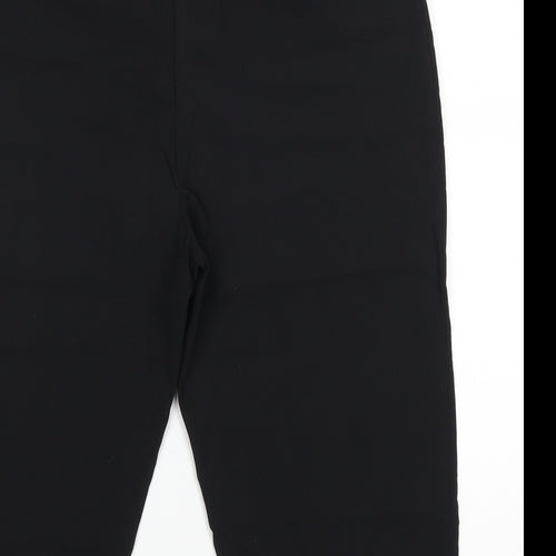 Scarlett Womens Black   Cropped Trousers Size 10