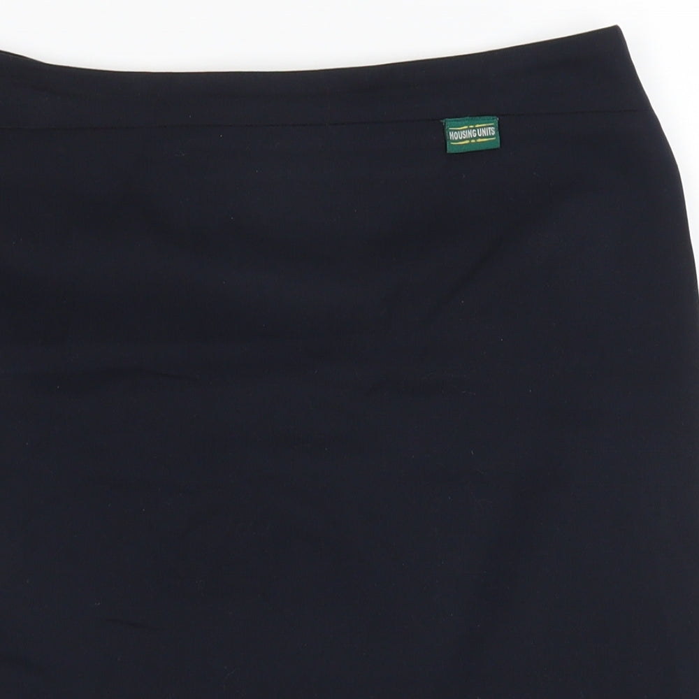 Brook Taverner Womens Black   A-Line Skirt Size 10