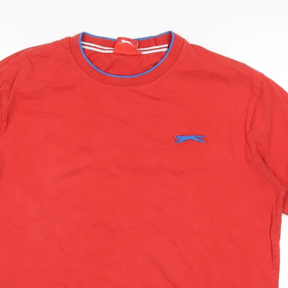 Slazenger Mens Red    T-Shirt Size M