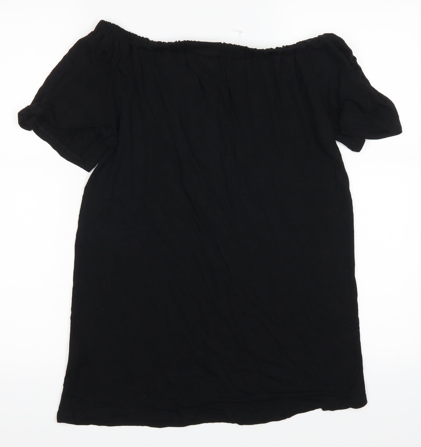 George Womens Black   Basic Blouse Size 12