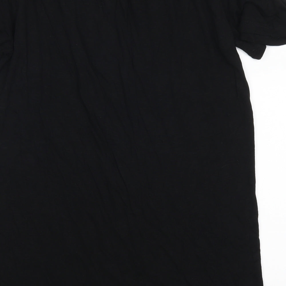 George Womens Black   Basic Blouse Size 12