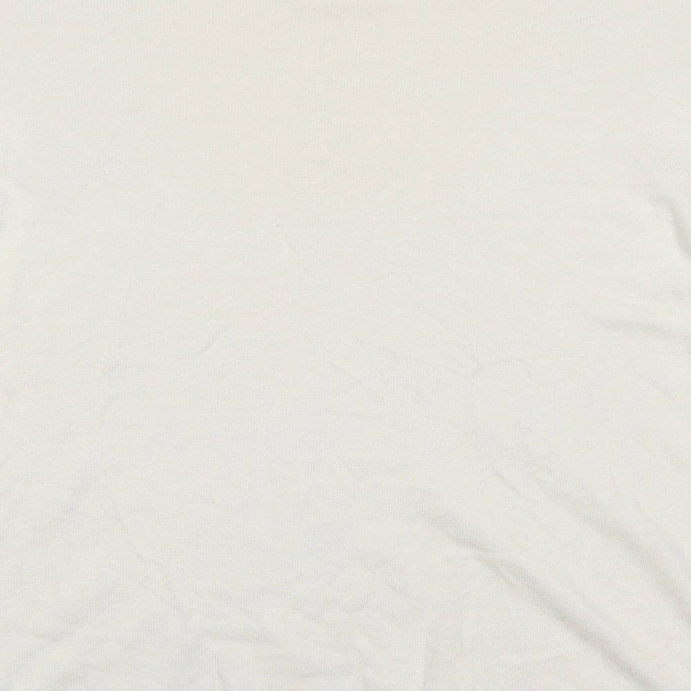 F&F Womens Ivory   Basic Blouse Size 8