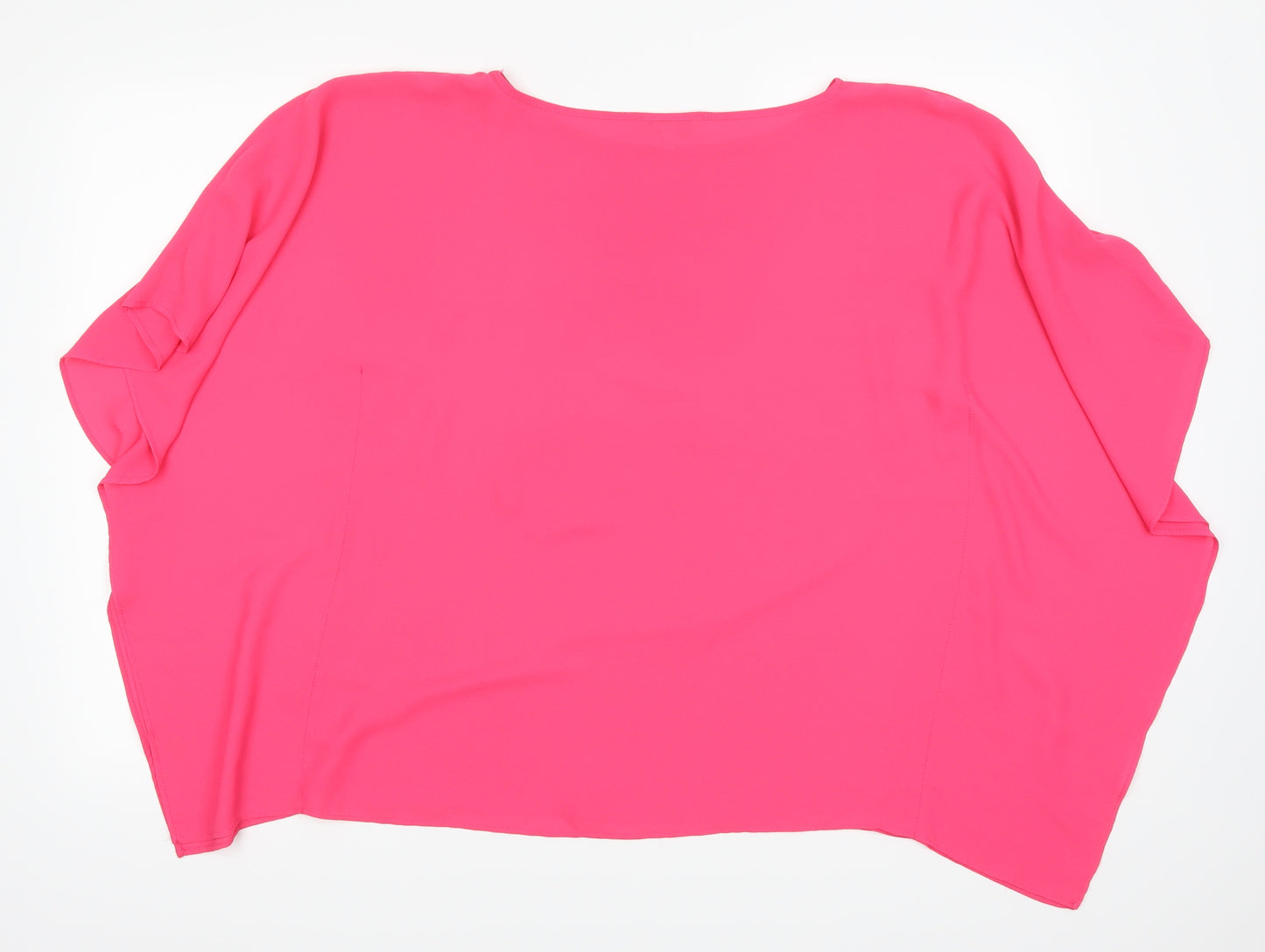 Papaya Womens Pink   Basic Blouse Size 8