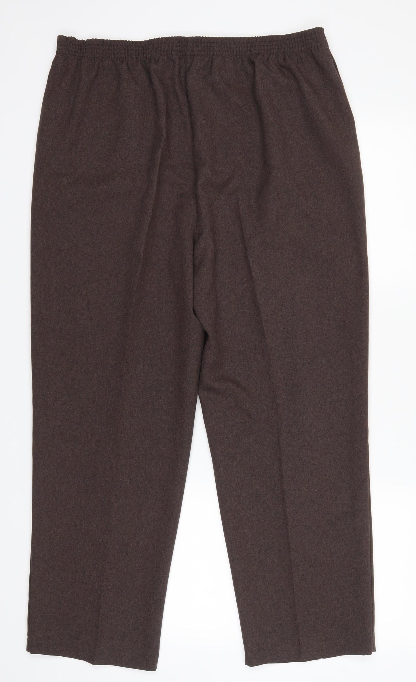 BM Womens Brown   Trousers  Size 16 L26 in