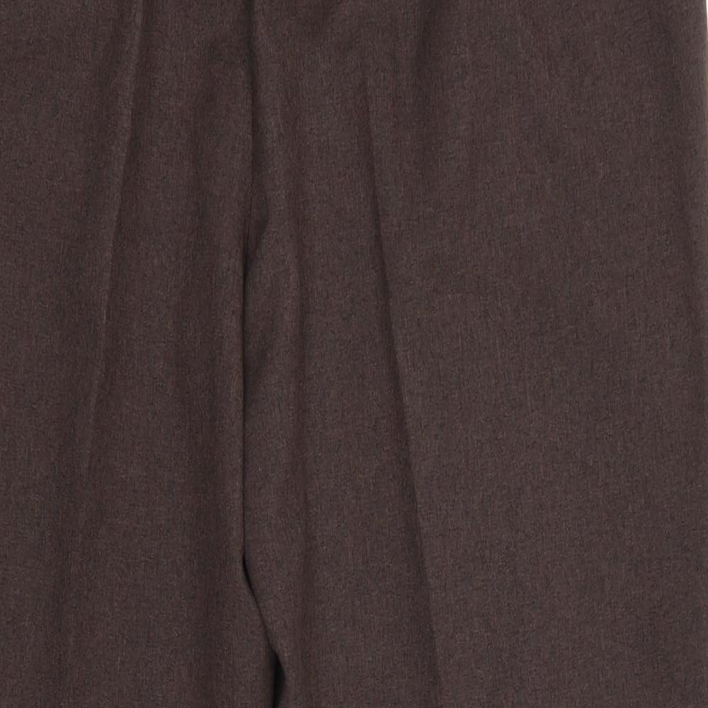 BM Womens Brown   Trousers  Size 16 L26 in
