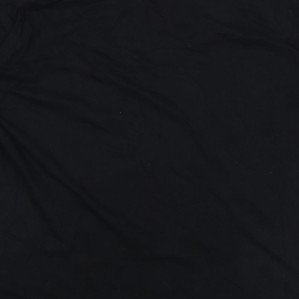 Yours Womens Black   Basic T-Shirt Size 22