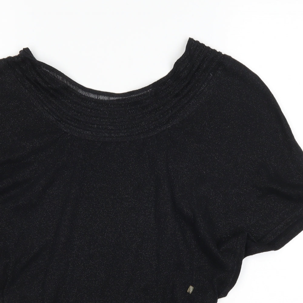 Tommy Hilfiger Womens Black   Basic T-Shirt Size XS