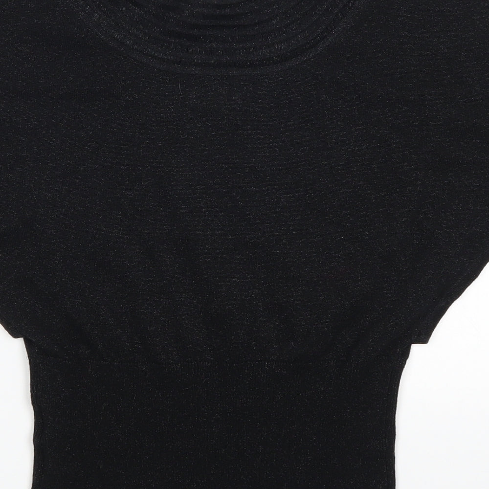 Tommy Hilfiger Womens Black   Basic T-Shirt Size XS