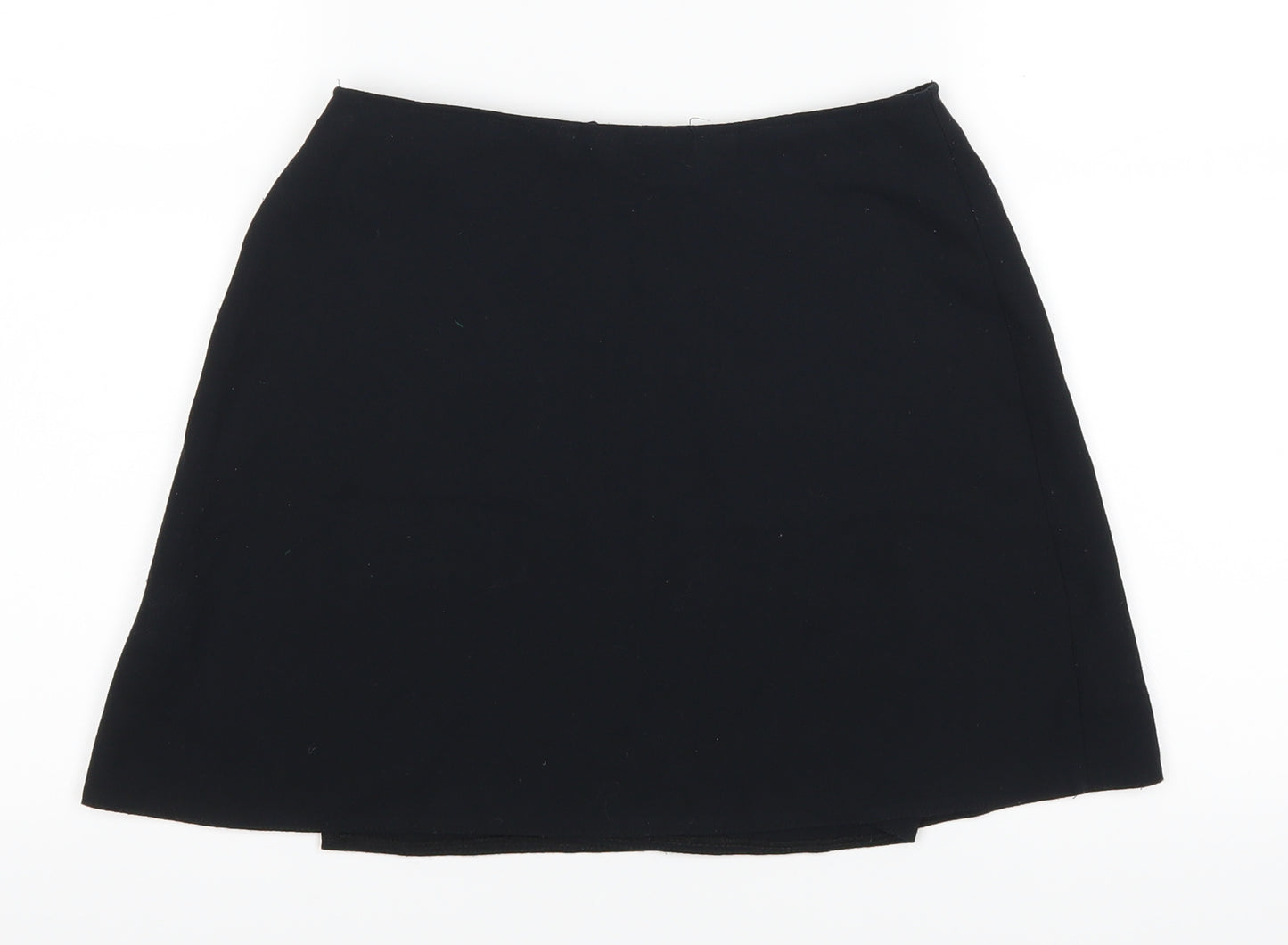 Topshop Womens Black   A-Line Skirt Size 8