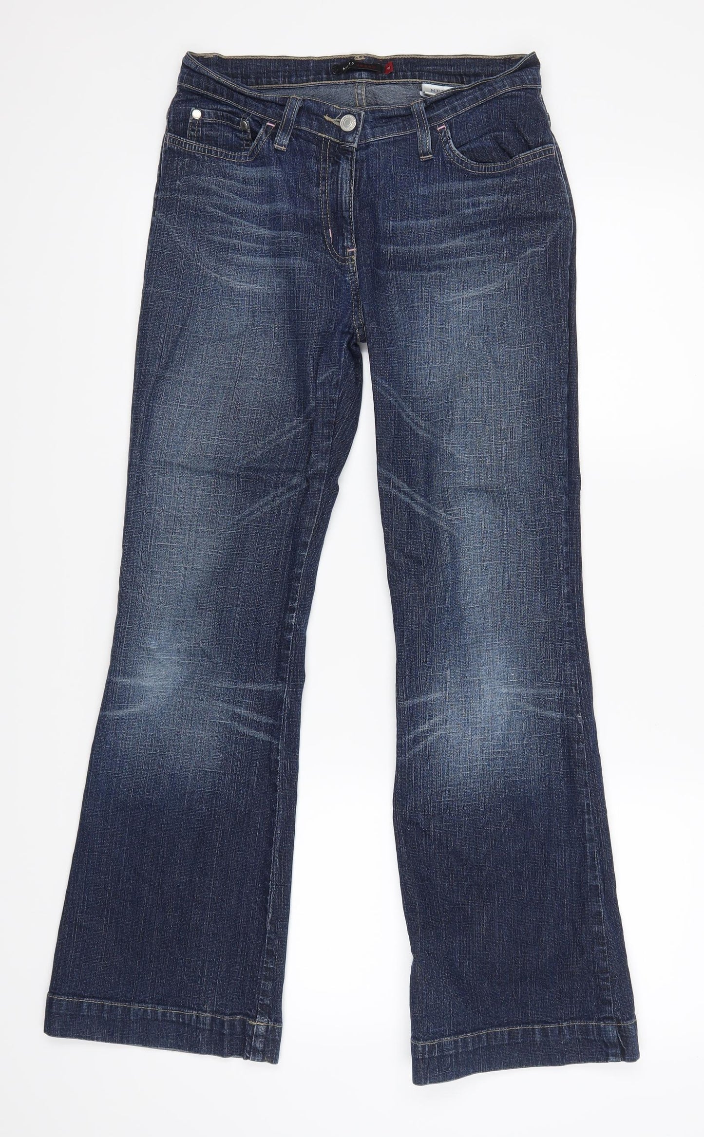 NEXT Womens Blue   Bootcut Jeans Size 10 L28 in