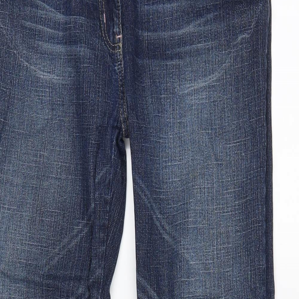 NEXT Womens Blue   Bootcut Jeans Size 10 L28 in