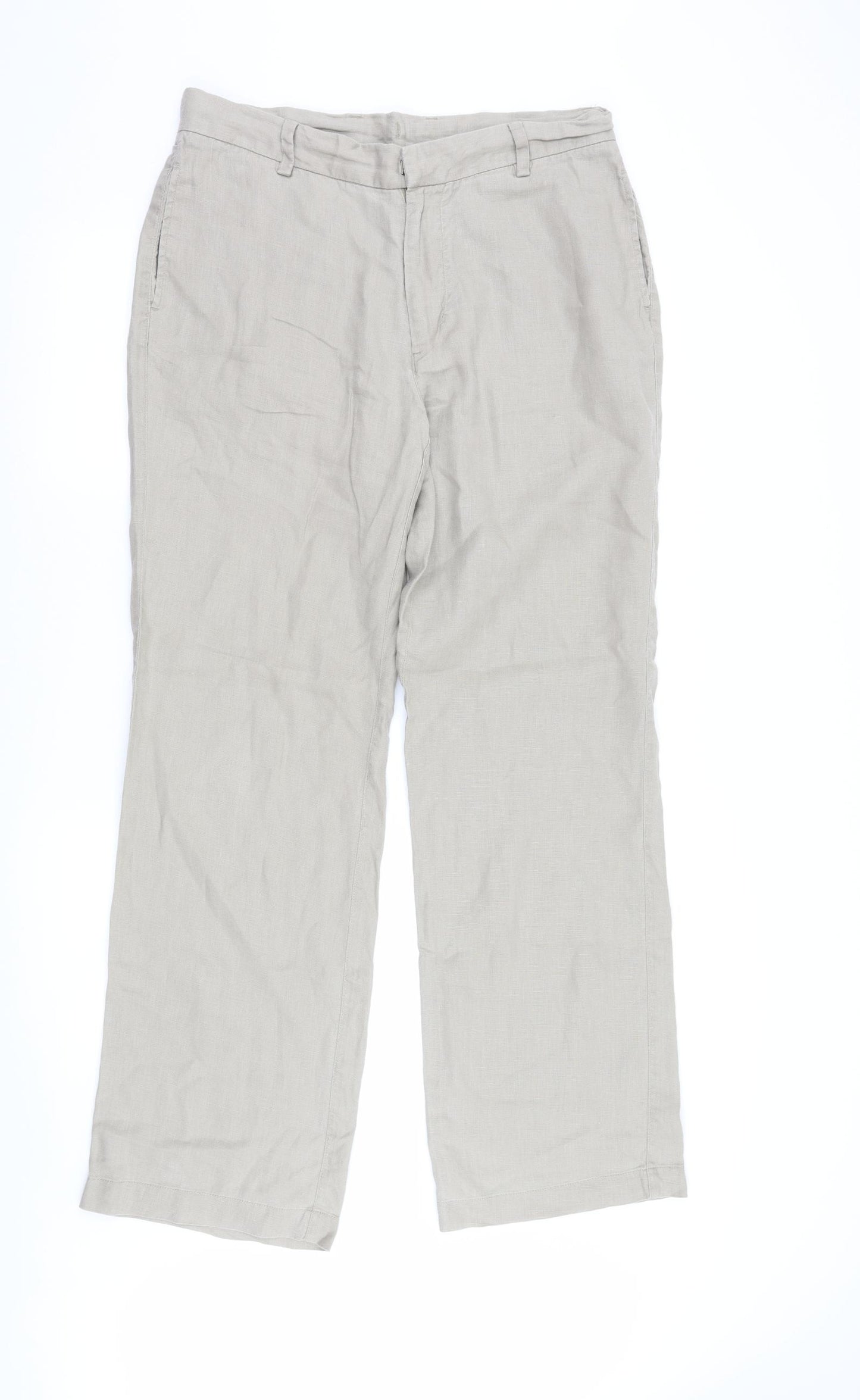 NEXT Mens Beige   Trousers  Size 36 L31 in